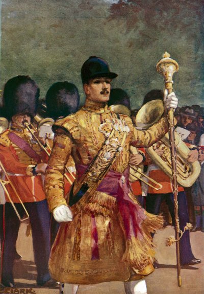 El tambor mayor de Addison Thomas Millar